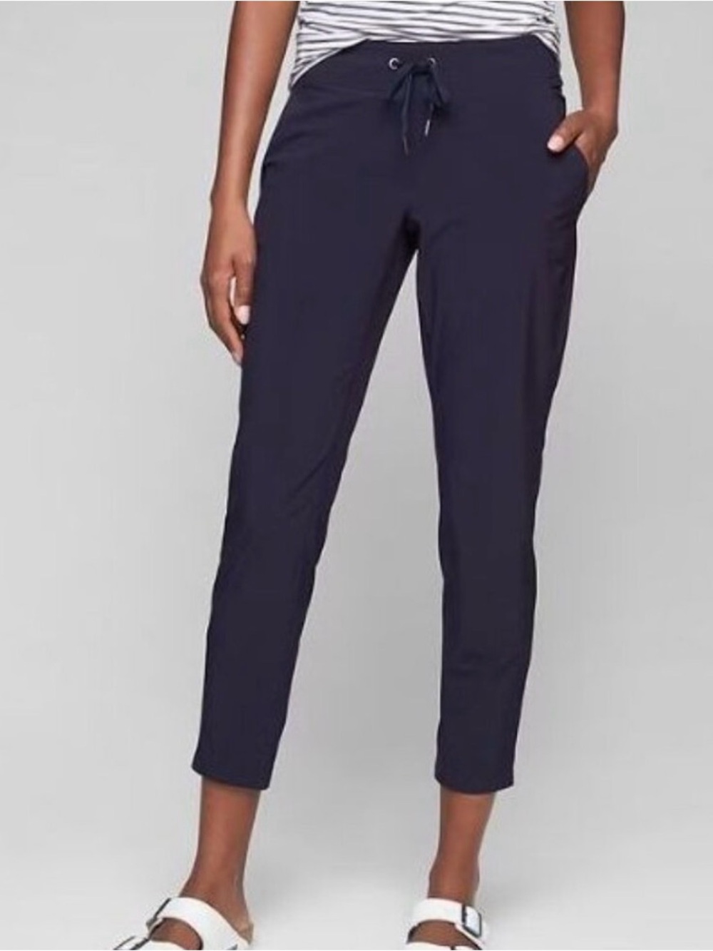 Athleta Midtown Ankle Pant - Navy
